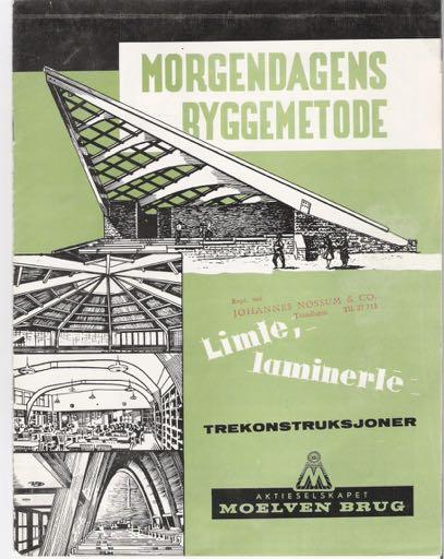 Brosjyre fra 1961 Limtre