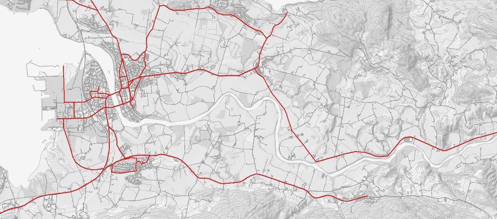 3 Hovednett for sykkel i Verdal Verdal kommune: Temaplan for økt sykkelbruk 2015-18 Økt kalktransport - påvirkning på trafikksikkerheten Bakgrunnen for saken er som nevnt tiltakshaveres ønske om å