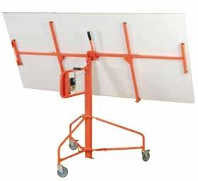 plateheis levpano workman Med Levpano II kan du montere plater på tvers og på langs. Horisontalt og i enhver vinkel opp til 4 m høyde.
