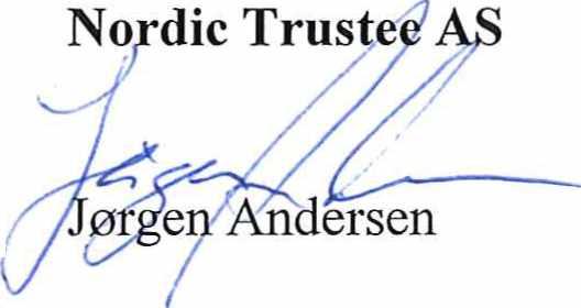 registrert via forvalter må forvalteren bekrefte; (i) hvem som er obligasjonseier, (ii) samlet pålydende på obligasjonene og (iii) kontonummer i VPS.