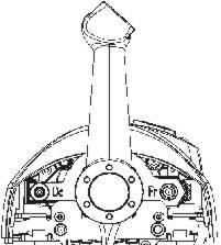 Bli kjent med motorenheten Konsollmontert én motor a c - + d g b a - Kontrollhåndtak b - Active-lampe (aktiv) c - Neutral-lampe (nøytral) d - Select-tast (velgertast) f e h 17359 e - Piltast f -