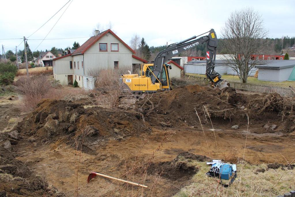 Metode Maskinell sjakting vil si at matjordslaget blir fjernet ved hjelp av gravemaskin i én, eller flere grøfter med en bredde på 3-4 meter slik at den naturlige undergrunnen i området blir avdekket.