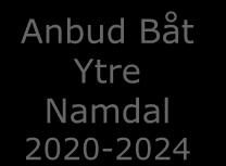 Trondheim 2019-2029 Anbud Båt Ytre Namdal