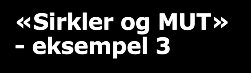 «Sirkler og