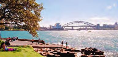 Sydney er en utpreget internasjonal by og her er nesten alle verdens nasjonaliteter representert.