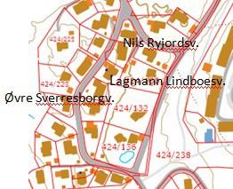 Antall boenheter i kvartalet øker fra 10 til 30 og medfører flere kjøretøy i Lagmann Lindboes vei. Dette er en vei som i dag ikke er godt tilrettelagt for fotgjengertrafikk. Veien er skolevei.