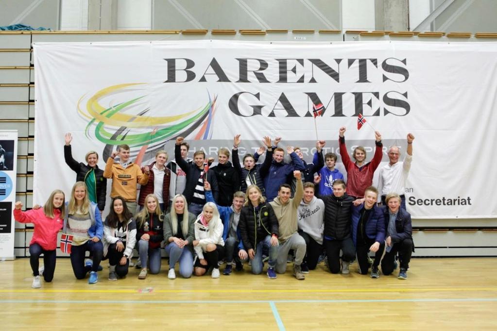 Morgendagens Helte Rittet, Tromsø I september gikk turen til Bodø og Barents Summer Games. Dette er et større arrangement for ungdom mellom 15-25 år som konkurrerer i 15 forskjellige idretter.