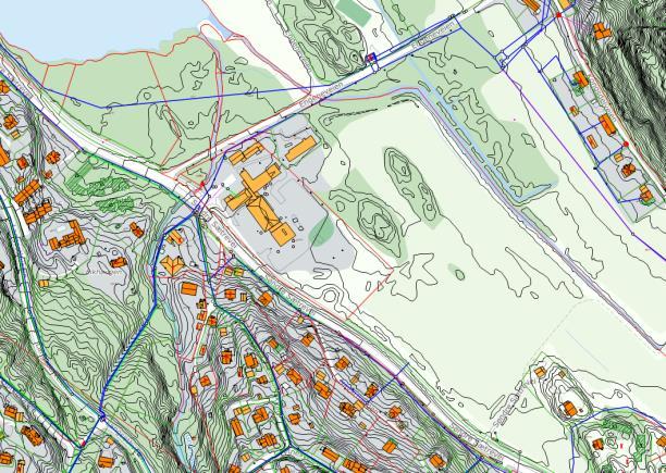 2.14 Samfunnstema: Transportbehov Utbygging forutsetter adkomst via eksisterende skole. Behov for utbedring av dagens skolevei forutsettes vurdert nærmere i forbindelse med detaljplan.