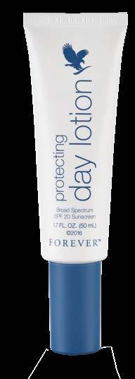 protecting day lotion SPF 20 Sveipende lett dagkrem med solbeskyttelsesfaktor 20.