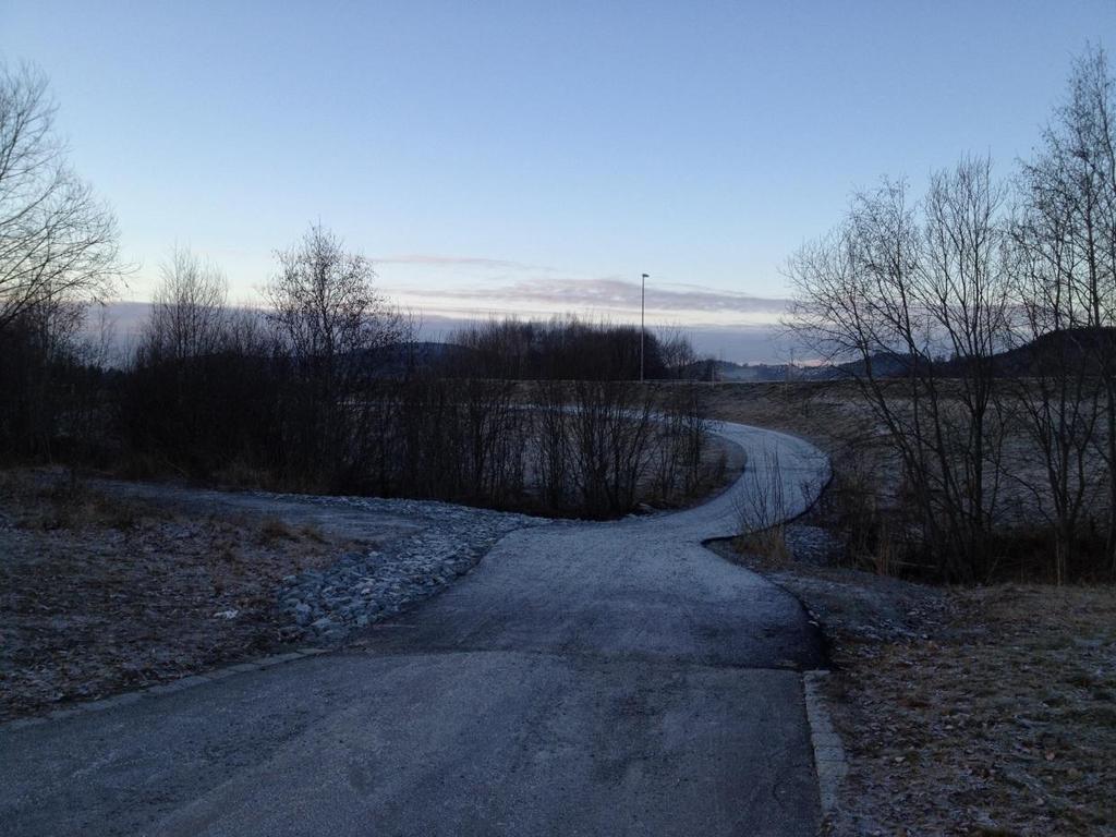 Gang- og sykkelveg parallelt med ny Ringveg nord parsell A.