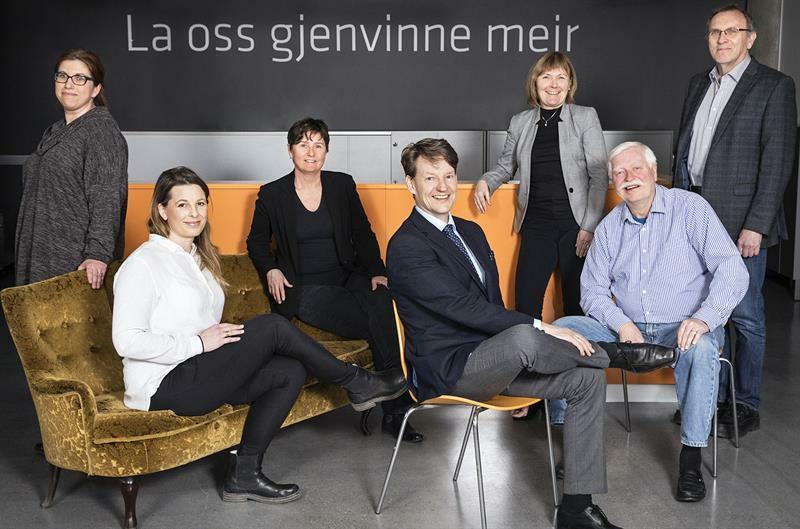 Vi styrer ÅRIM Bak frå venstre: Jessica Gärtner (vara for Sveinung Valderhaug), Linda Strand Kjerstad (nestleiar), Bente Bruun, Ingmund Alvestad.