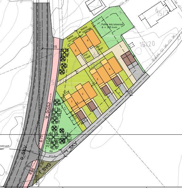 1 INNLEDNING Det skal bygges nye boliger på Rognhaugen, gnr/bnr 15/3, i Levanger kommune. Et utsnitt av planområdet er vist i figur 1.