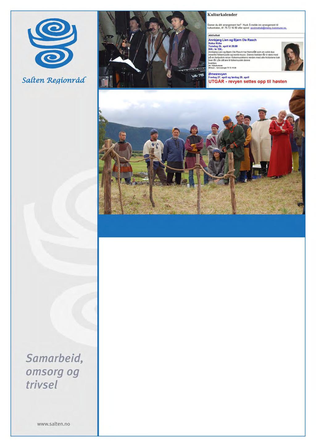 Prosjektrapport Kultursamarbeid i Salten
