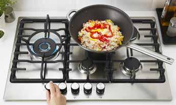45 ELDSLÅGA 1799 kn Nehrđajući čelik. 402.780.53 Idealno za pečenje hrane u woku jer plamenik za wok brzo daje veliku toplinu.