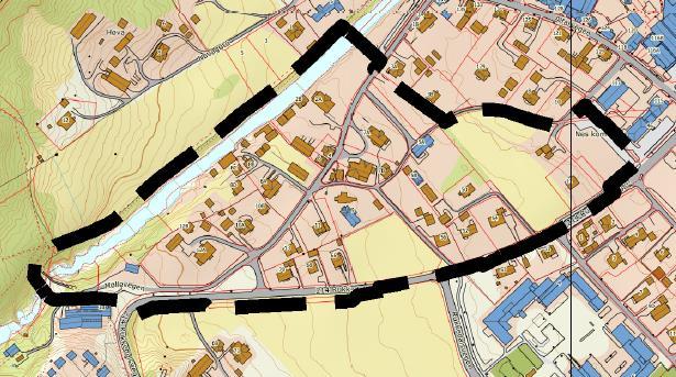 Saksopplysninger: Kommunen startet arbeidet med å avklare planavgrensningen for en reguleringsplan for kvartal L i Nesbyen sentrum våren 2018.