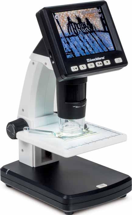 Mikroskop 83 10 500x LCD digital mikroskop DM3 med 10 500x forstørrelse Med sin innebygde 3.5'' LCD skjerm, er dette digitalmikroskopet enkelt å bruke og trenger ikke være koplet til en PC eller Inkl.