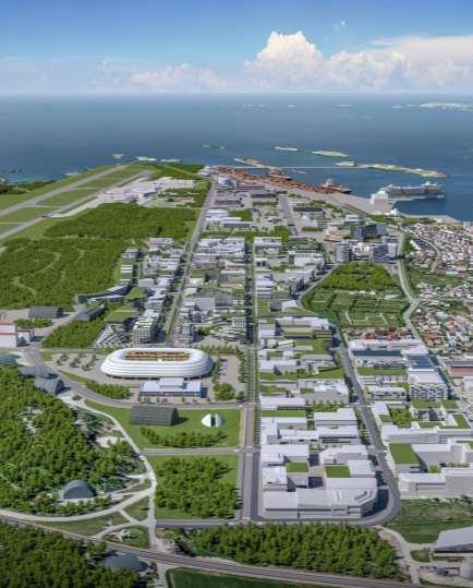 NyBy Bodø Ny bydel med alle funksjoner utvikles over lang tid (60+ år) Bodø