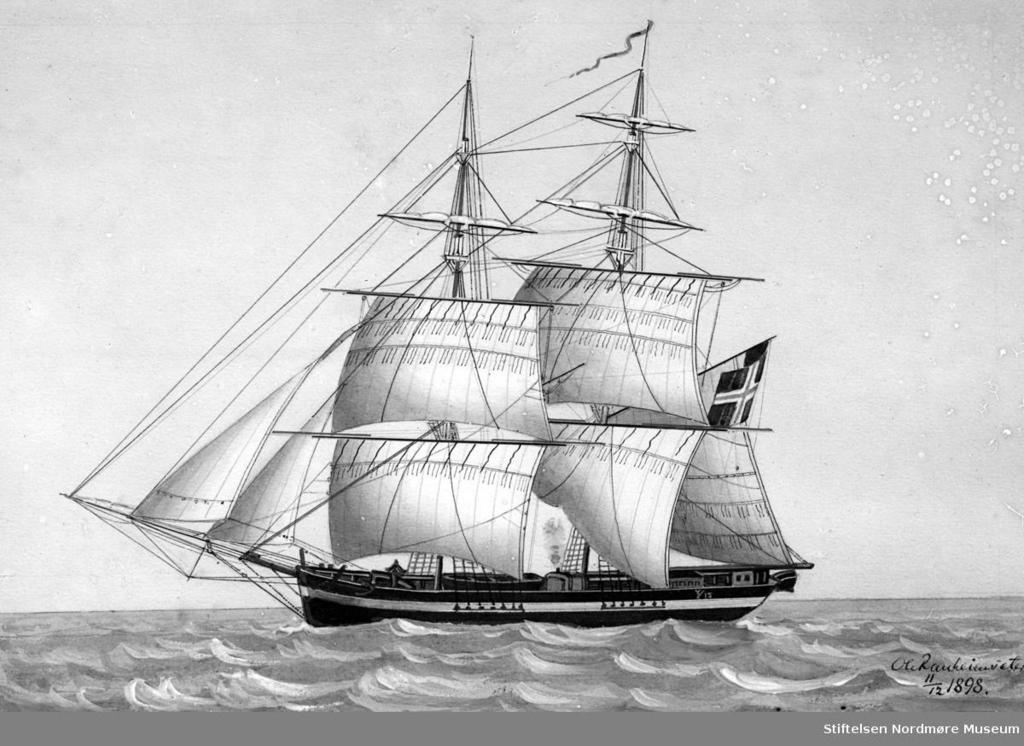 Hans Iversen familien utvandret til Amerika den 11. av mai 1843 etter 16 år på Kongsli. De reiste med skipet «Haapet» fra Stavanger og de kom New York den 19. juli 1843 etter 2 mnd.