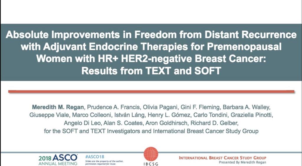 ASCO 2018; Oppdatert