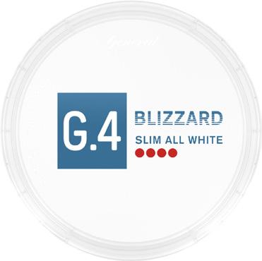 G4 NO 3 FU ZN ALL WHITE Lansert i standardisert