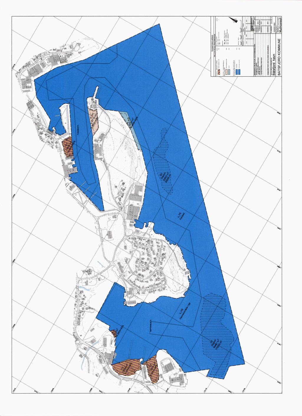 Mudringsplan Mudring ned til vel 9 meter - Ytre havn / Sentrum - Indre havn / Neptunbukta - Fjorden / Dampskipskaia