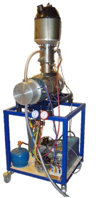 Stirlingmotorer (beta) varmekilde fortrengningsstempel varmesluk arbeidsstempel svinghjul ibs egen kw el