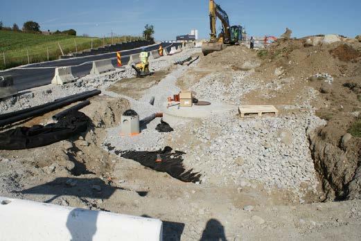 Testfelt i Vagleskogveien, Sandnes Håndtering av overvann i del av