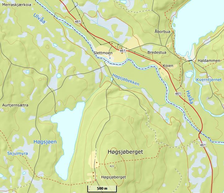 Høgsjøbekken Figur 3.