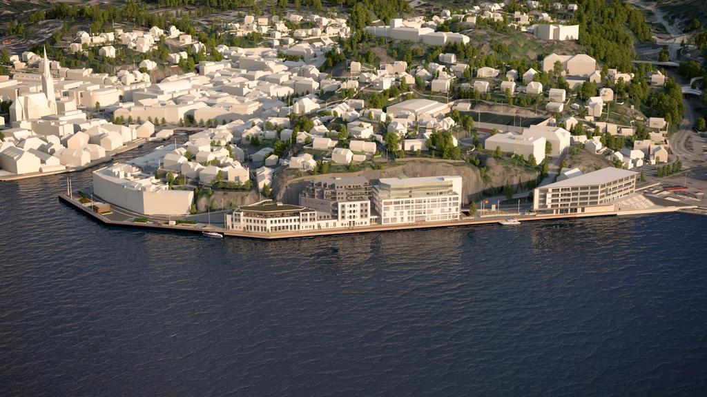 700 arbeidsplasser i sjøkanten Arendals mest attraktive næringsmiljø er sentrumsnært, rett i