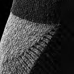 Denne typen sokker har gode pustende egenskaper, suger ikke til seg