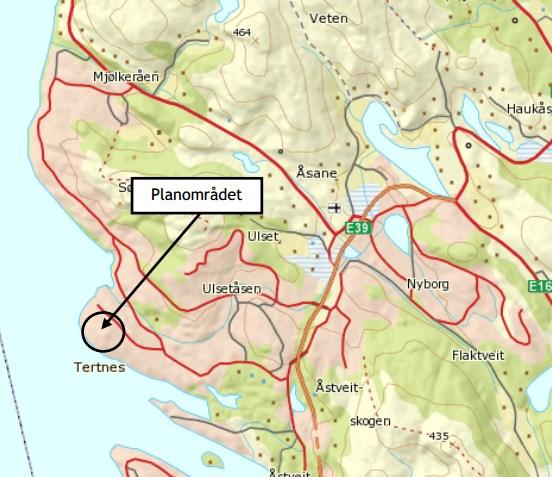 bydel. Planområdet er 13,3 daa med hovedformål bolig. Området har adkomst fra nordvestre del av FV 241/Bekkjarvikveien.