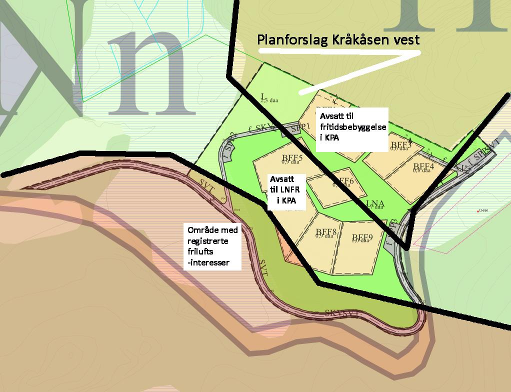 Planstatus Overordnet plan er kommuneplanens arealdel 2014-2026.