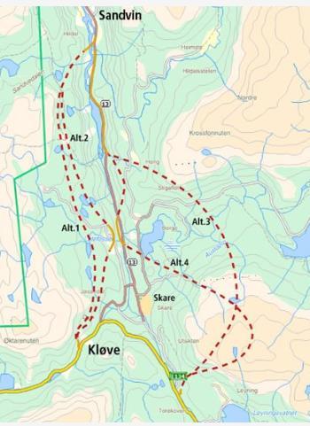 Rv 13 Oddadalen Alt.