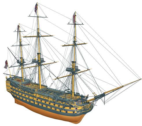 Den er den mest kjente fregatten og er symbolet på Englands slagkraft på havet. Victory er mest kjent for "the Battle of Trafalgar" i 1805. Den ligger nå i tørrdokk i Portsmouth.