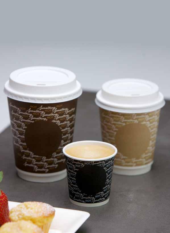 52 engangsbegre og glass engangsbegre og glass 53 Vårt patenterte kaffebeger Double Wall er det beste på markedet, og det begeret alle prøver å kopiere pga sin funksjonalitet og design.