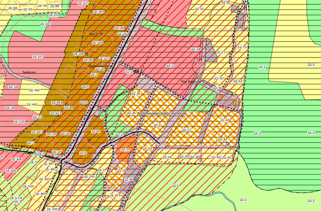 2. PLANSTATUS OG RAMMEBETINGELSER 2.1. Overordnede planer Siden gjeldende reguleringsplan ble vedtatt har det kommet ny kommuneplanens arealdel i Klæbu kommune (2010-2021).