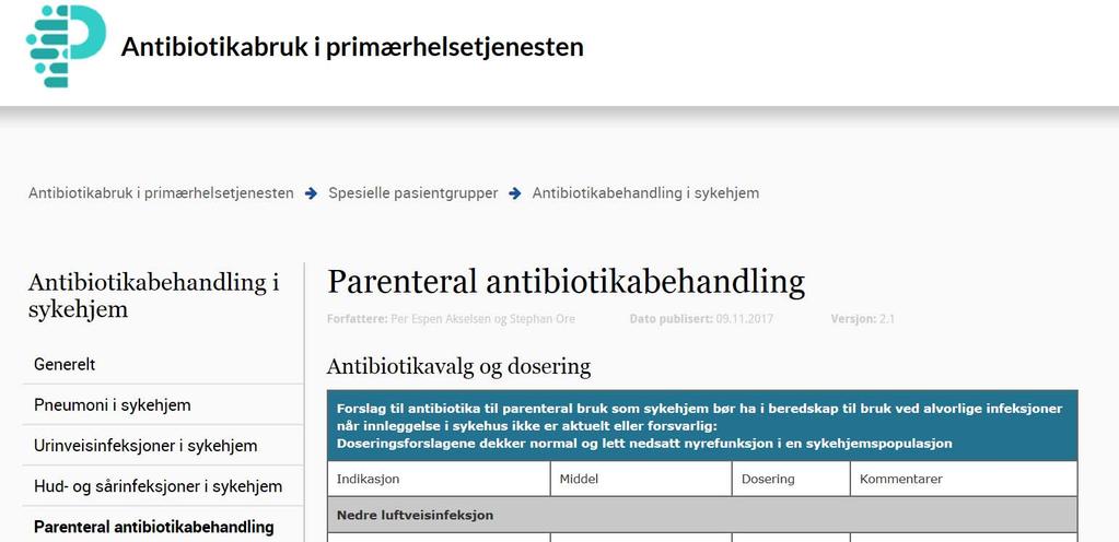 Parenteral administrasjon http://www.