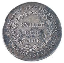 Svenska Akademien 1786, Sølv, 34mm, C.G.