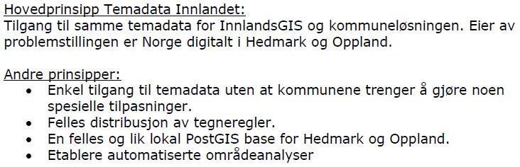 Temadata Innlandet Ønsker