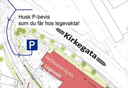 mars 2017 (til da som før: hovedinngangen sykehuset) OBS!