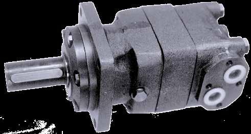 Hydraulikkmotor MT (tilsv. OMT/EPMT) med 40 mm aksel Bestillingsnr. HE 25510 maks L L1 ø 160 ±0.