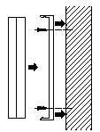 Plassering av værstasjonen: Værstasjonen leveres med en avtagbar fot, slik at du både kan henge den på veggen, eller du kan sette den på en plan flate.