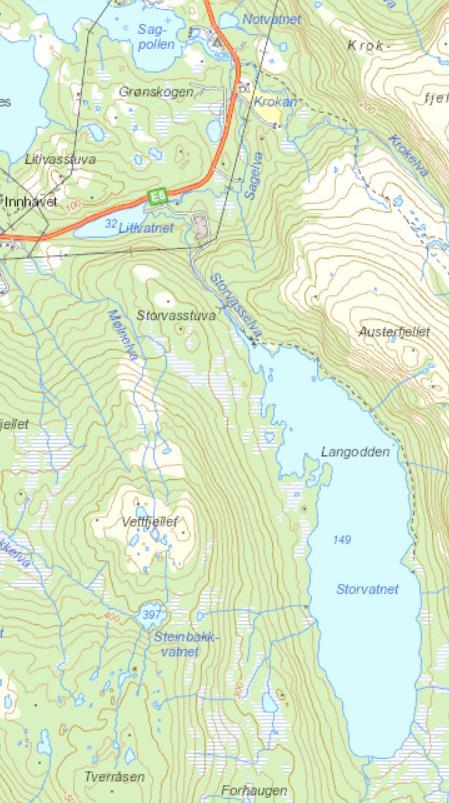 Etableringen av en demning i Storvatnet, og reguleringen, påvirker vannføringen i både Storvasselva og Sagelva.