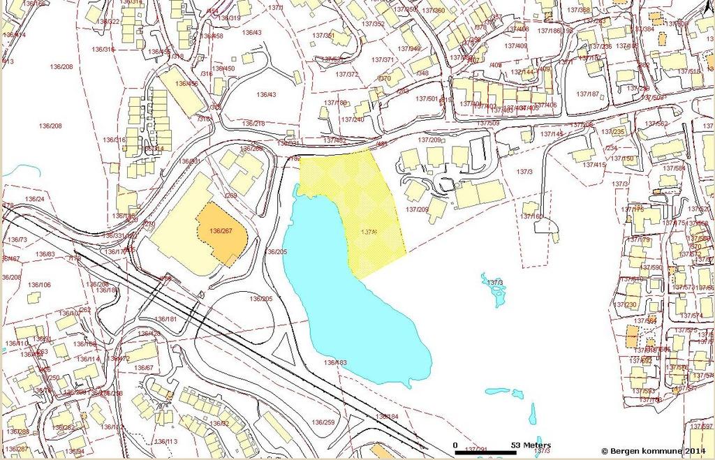 INNLEDNING Bakgrunn og formål På vegne av Berland bygg, ønsker Opus Bergen AS å fremme innspill til rulleringen av kommuneplanens arealdel (KPA 2016). Eiendommen det gjelder er gnr 137, bnr. 8.