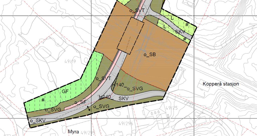 Reguleringsplan - Planbeskrivelse Side: 11 av 18 4 PLANFORSLAG 4.1 Beskrivelse av tiltaket 4.1.1 Grunnforhold Det er gjennomført geotekniske undersøkelser i forbindelse med prosjektet.