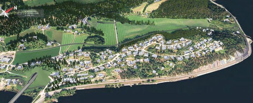 Til erstatning planlegges en ny veg på ca. 1,3 km fra Paddevika til Rudsøgarden for massetransport fra tunneldriving og permanent atkomst til Hole bo- og rehabiliteringssenter.