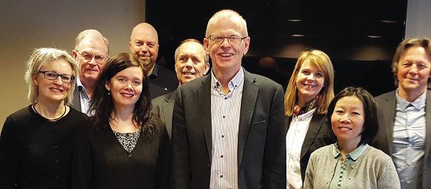 Innstillingsrådet faste medlemmer i 2017 (fra venstre Berit Sollie, Gunnar P. Kjønnøy, Tonje Fisknes, Lars H.