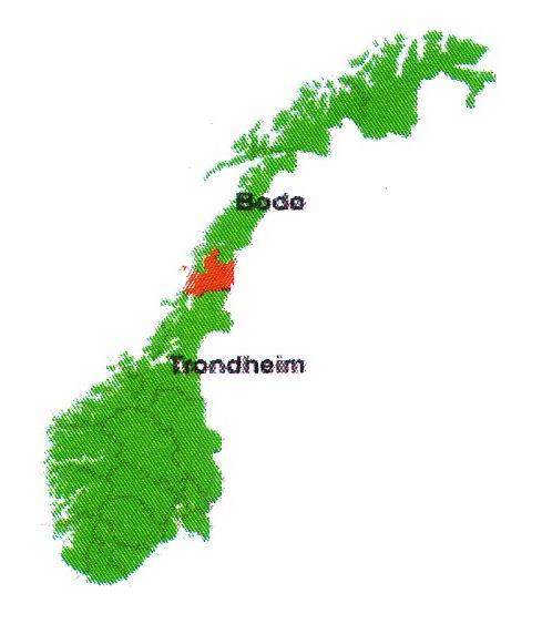 1 Innledning Sør-Helgeland ligger helt sør i Nordland. Regionen består av kommunene Bindal (1.465 innbyggere), Sømna (2.031 innbyggere), Brønnøy (7.962 innbyggere), Vega (1.