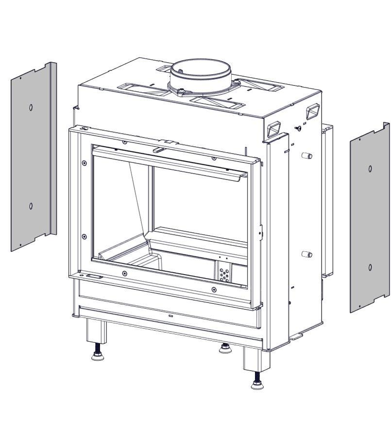 FIG 8 Back frame IA-0N20T-014 x8 3 mm