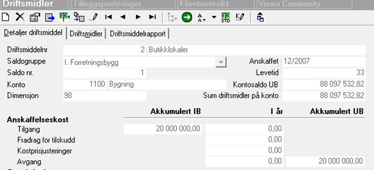 Etterposteringer Det er selvfølgelig enkelt å registrere manuelle etterposteringer direkte i programmet.